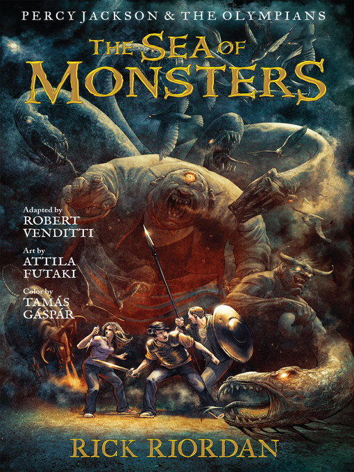 Title details for The Sea of Monsters: The Graphic Novel by Rick Riordan - Wait list